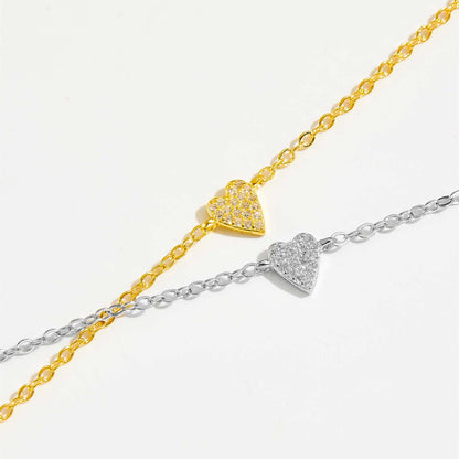 Bracciale cuore retro