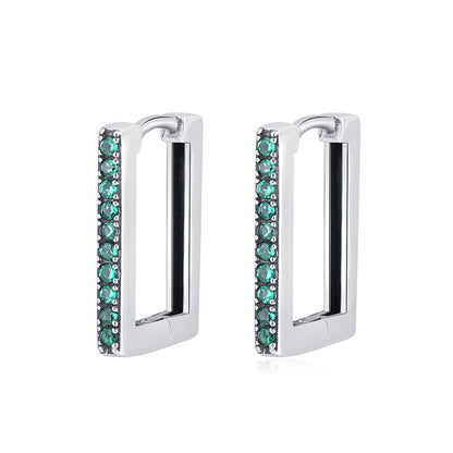 Orecchini Quadrati Diamante