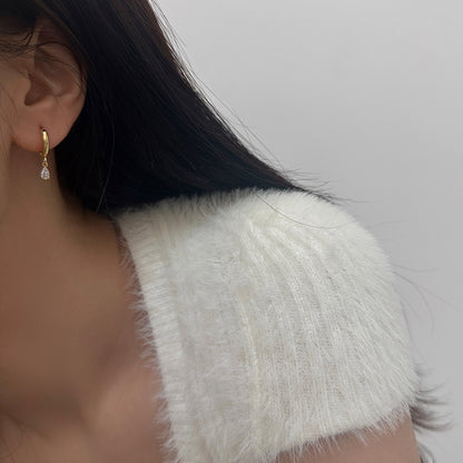 Collana zirconi fata da donna