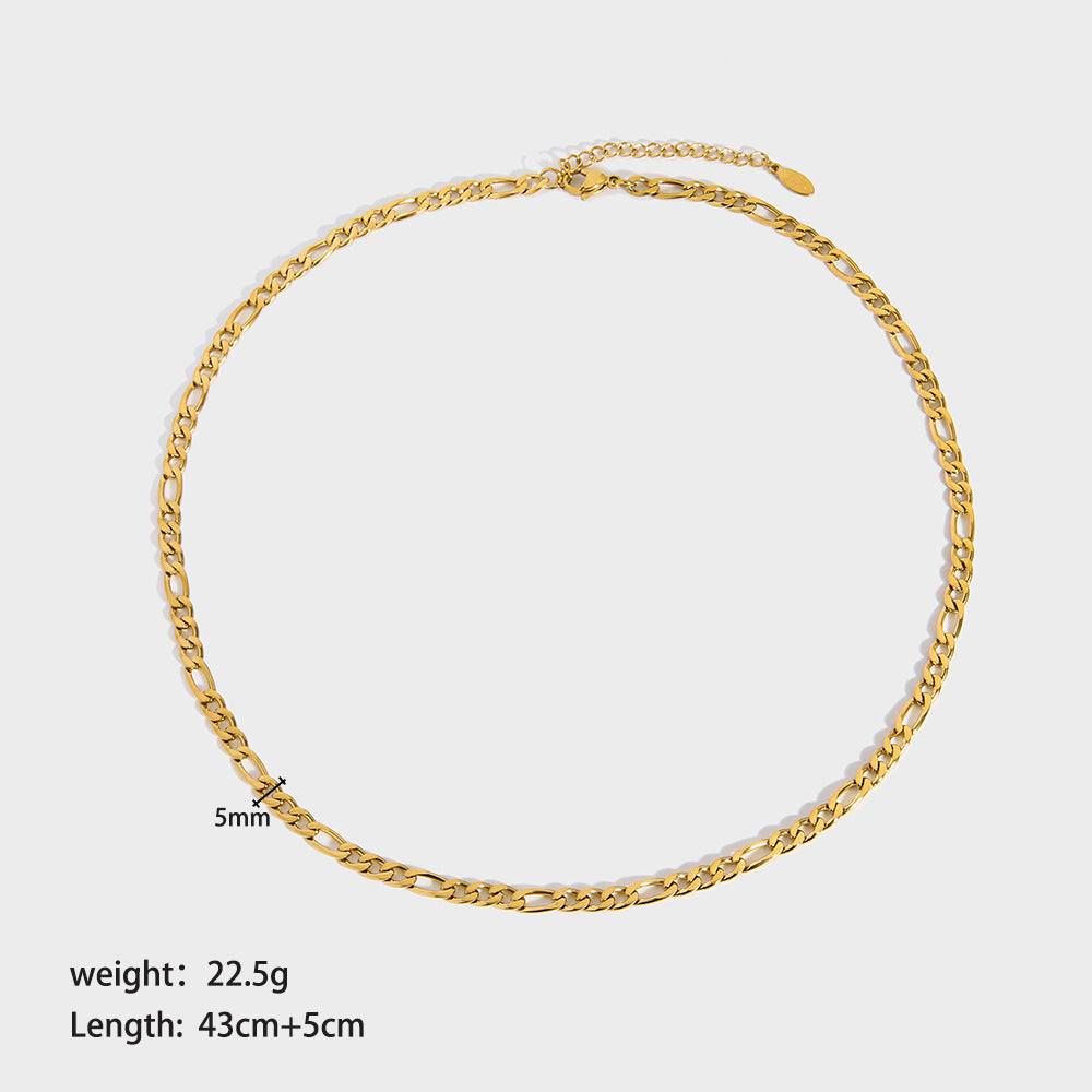 Collana hip hop anti-sbiadimento
