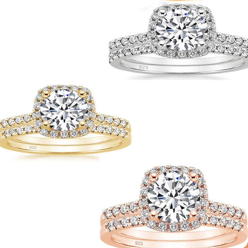 Anello zircone argento 925