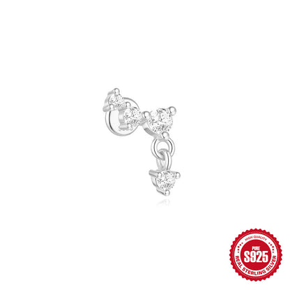 Orecchini Argento 925 con Cristalli