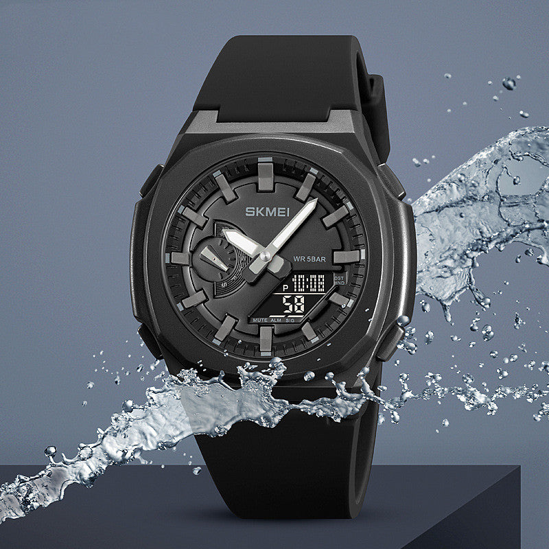Orologio digitale multifunzione da uomo cronografo
