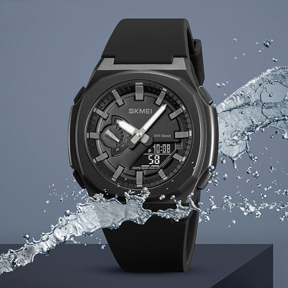 Orologio digitale multifunzione da uomo cronografo
