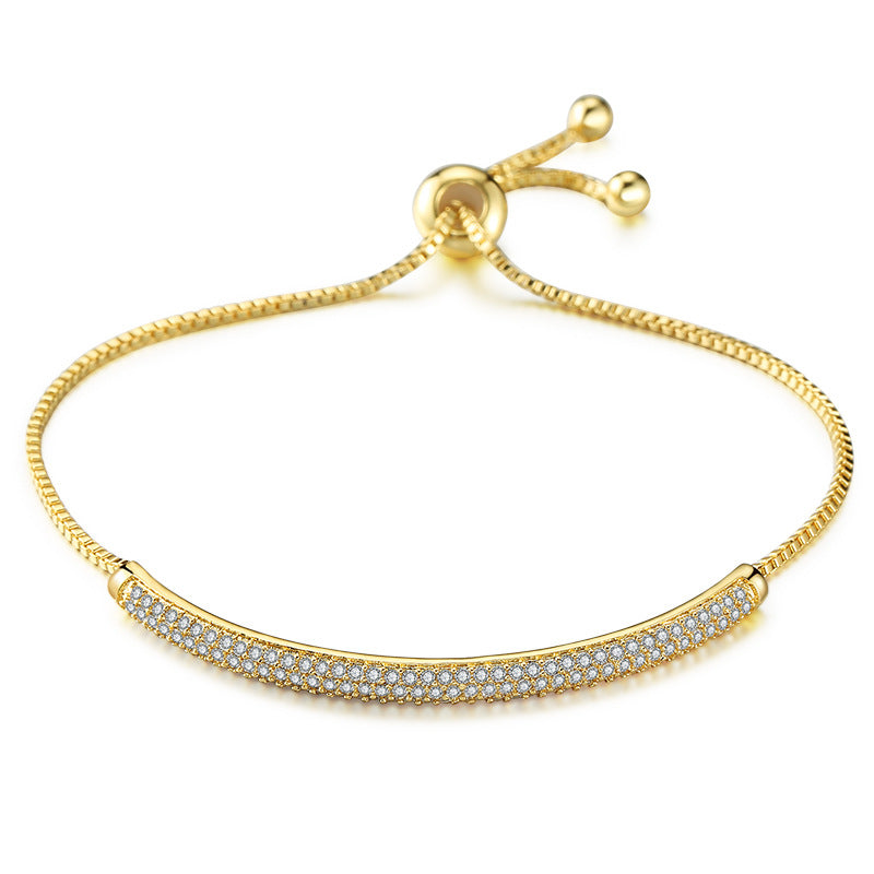 Bracciale zircone tempestato