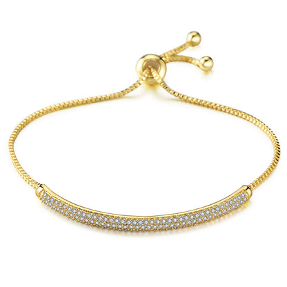 Bracciale zircone tempestato