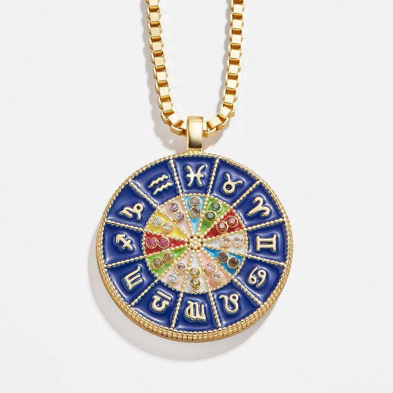 Collana segni zodiacali doppio lato