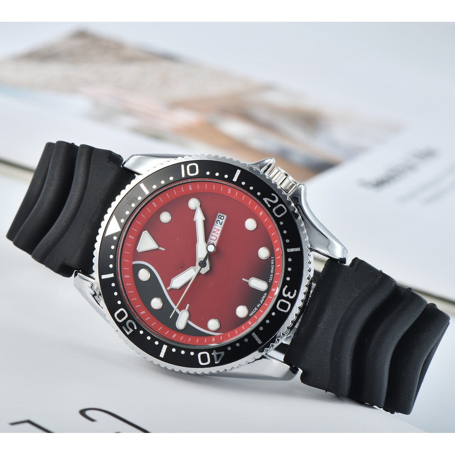Orologio calendario doppio da uomo