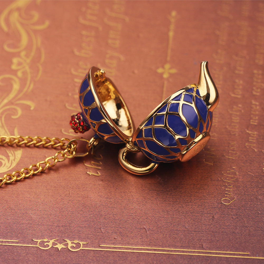 Collana tazza smaltata