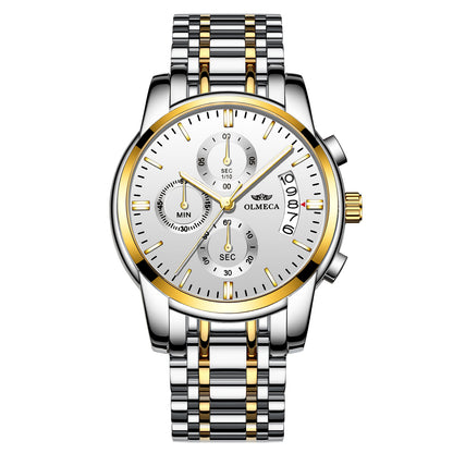Orologio acciaio luminoso farfalla