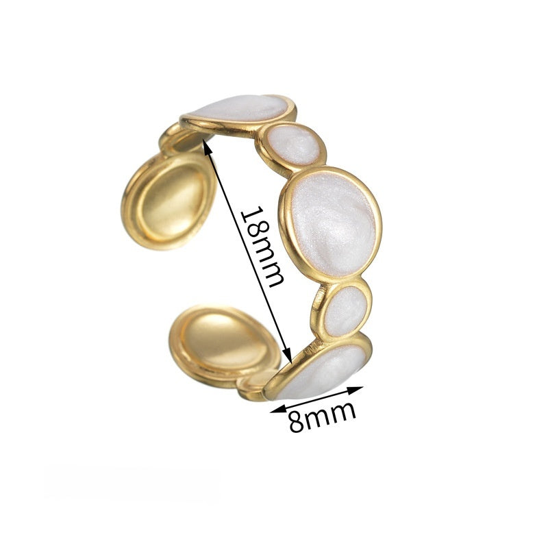 Anello Geometrico elegante
