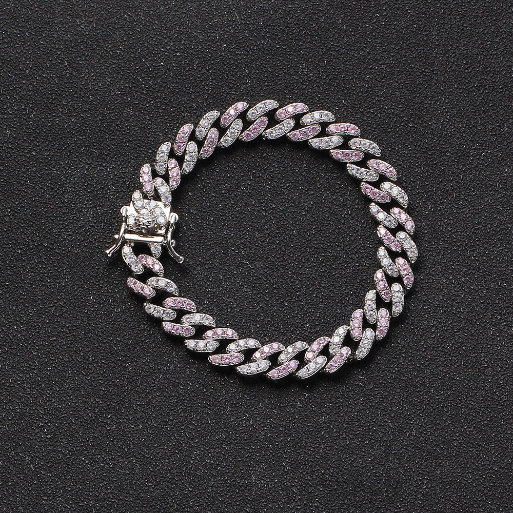 Braccialetto cubano zircone