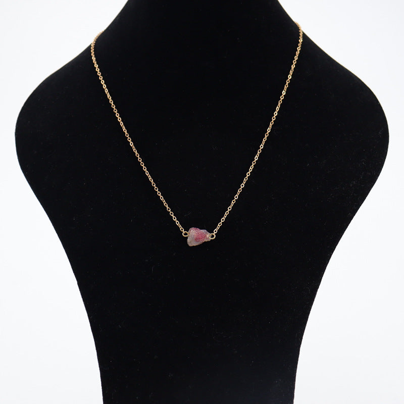 Collana pietra naturale cristallo