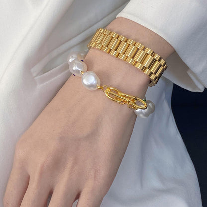 Bracciale cinghia acciaio