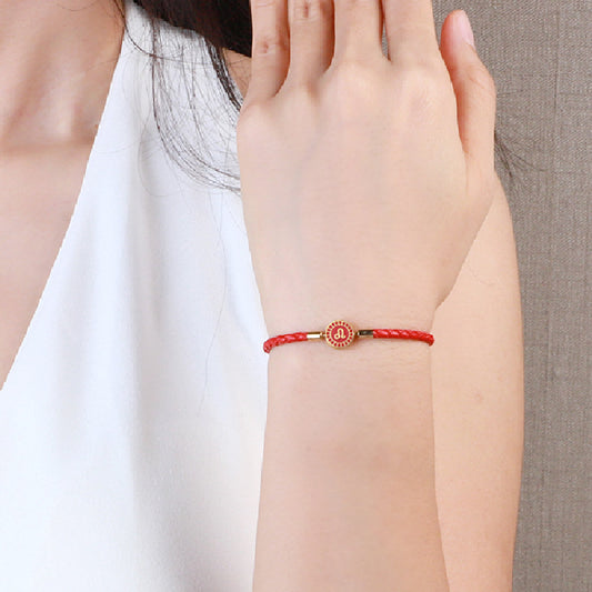 Bracciale luna pelle