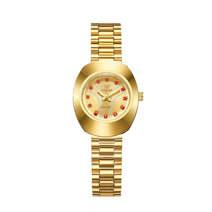 Orologio impermeabile oro