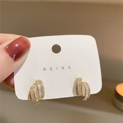 Orecchini geometrici da donna
