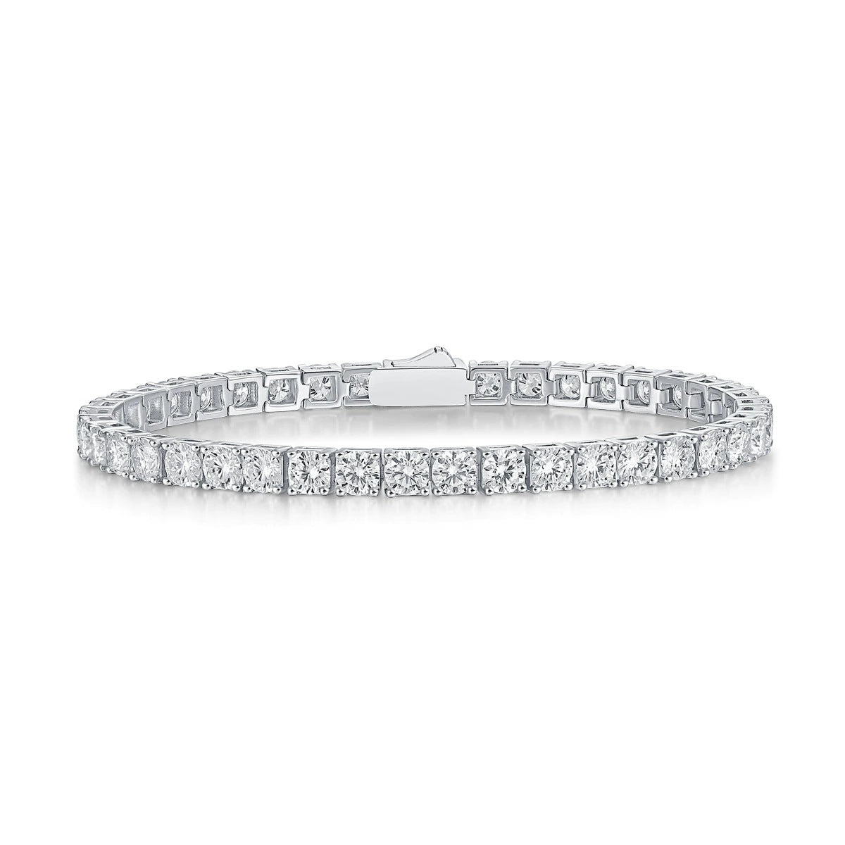 Bracciale tennis moissanite