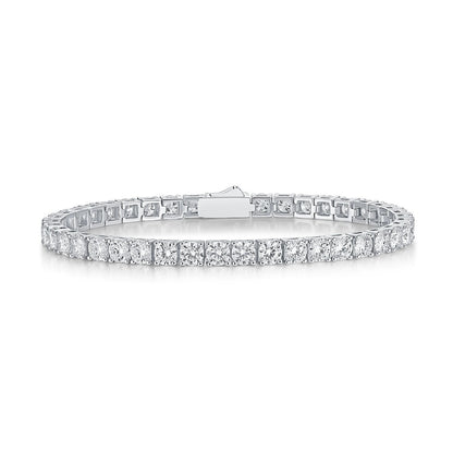 Bracciale tennis moissanite