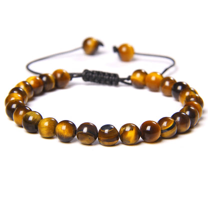 Bracciale occhio di tigre tessuto