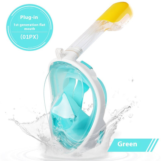 Maschera subacquea silicone