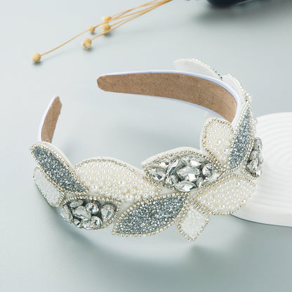 Ciondolo barocco strass e perle