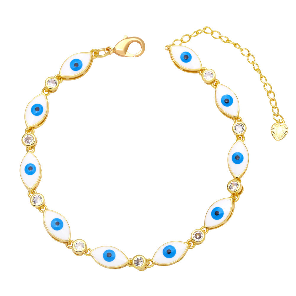 Bracciale occhio bohemien
