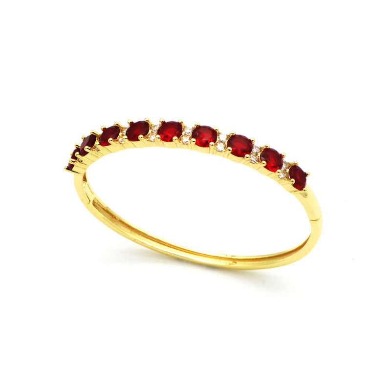 Braccialetto zircone colorato da donna