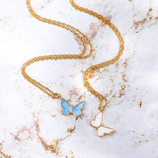 Collana farfalla semplice