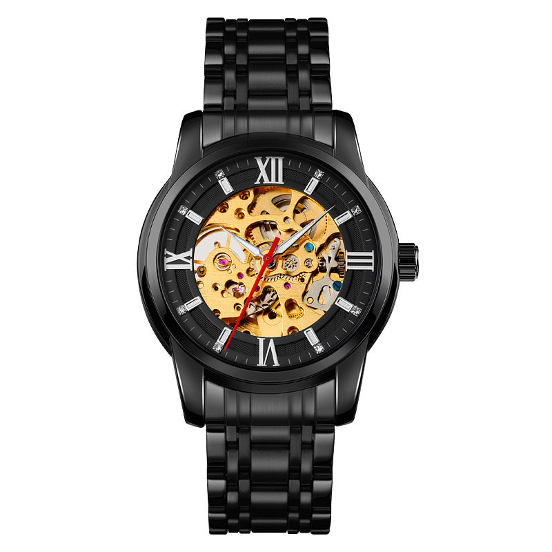 Orologio uomo automatico pelle
