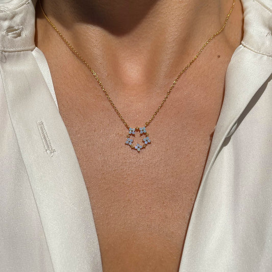 Collana ciondolo fiore