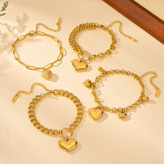 Bijoux cuore titanio