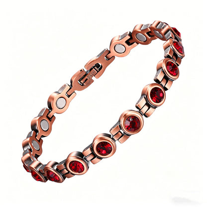 Bracciale Rame Cristalli