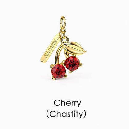 Collana e braccialetto frutta tropicale