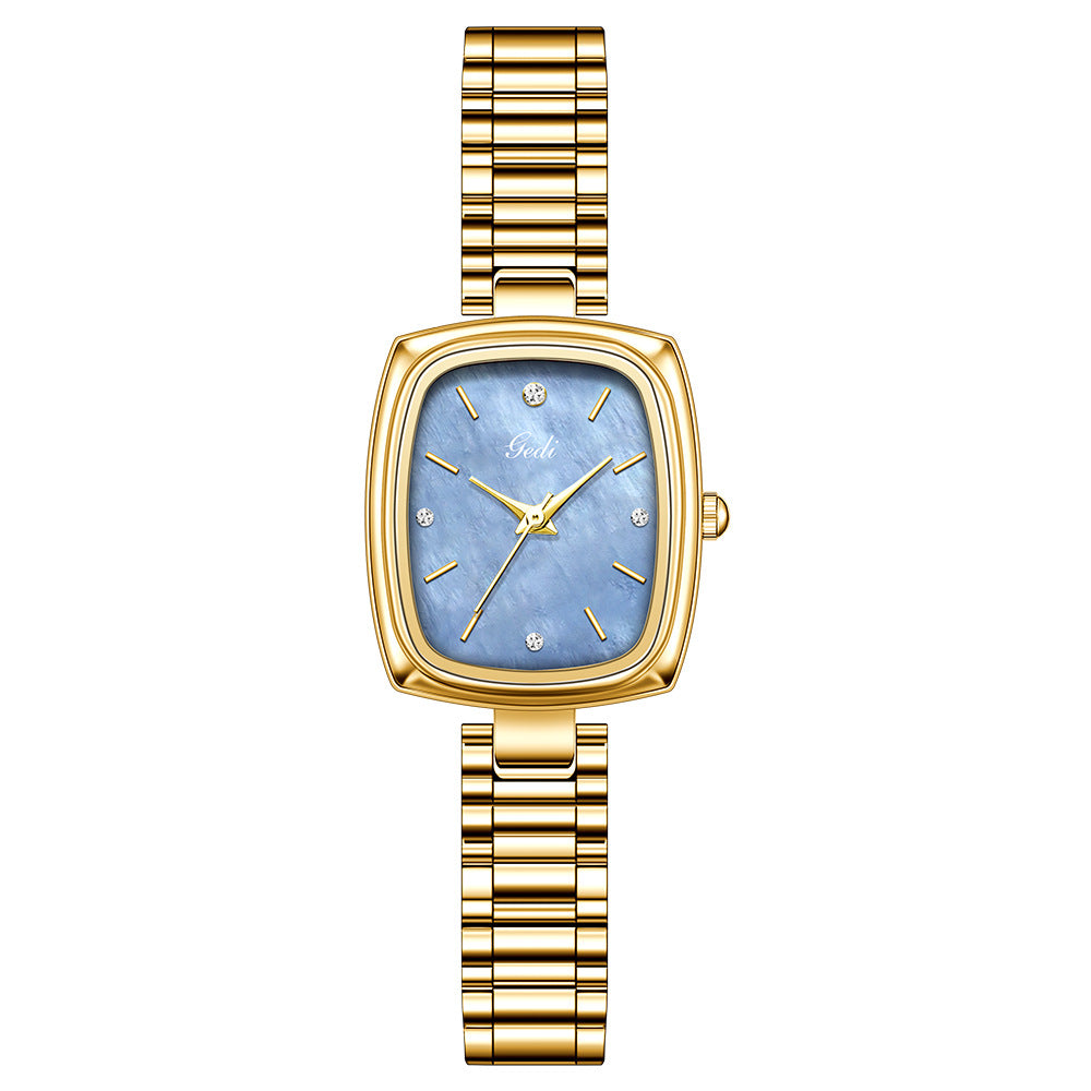 Orologio dorato piccolo