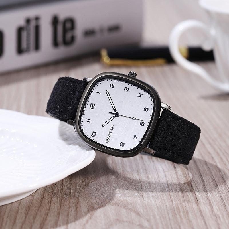 Orologio digitale scamosciato