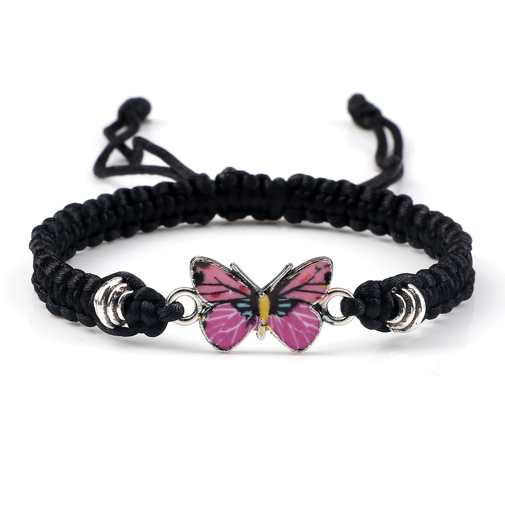 Bracciale Intrecciato Farfalla