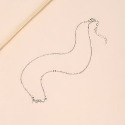 Collana con lettera araba
