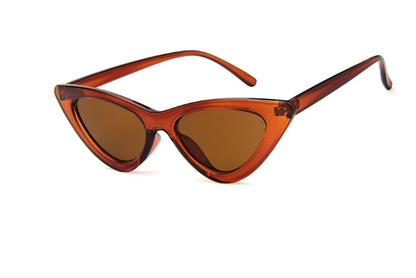 Occhiali da sole cat-eye triangolo retrò