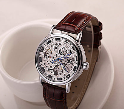 Orologio meccanico pelle automatico