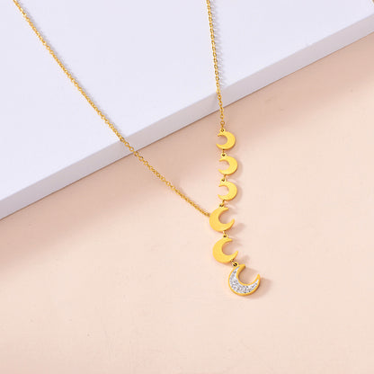 Collana farfalla cuore satinata