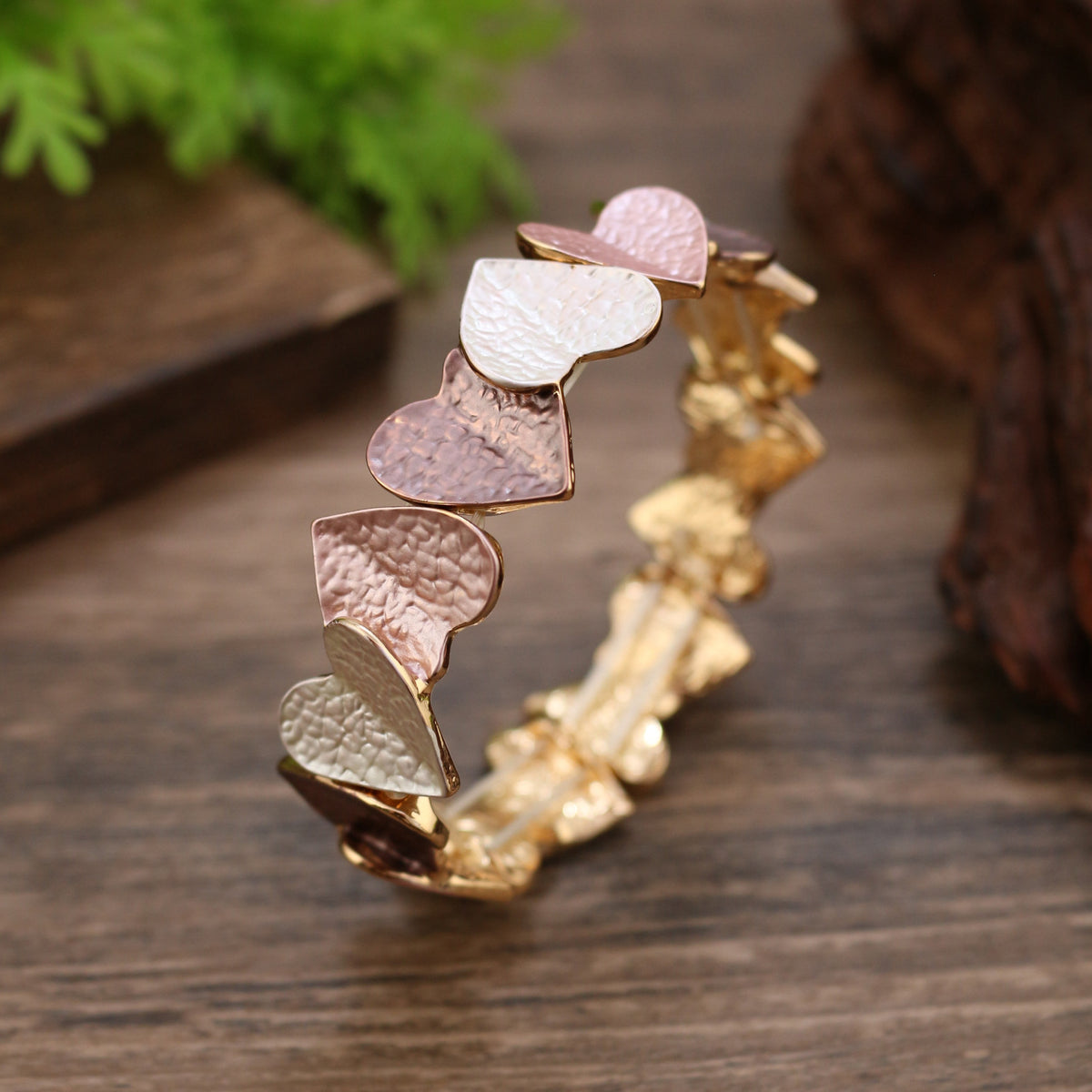 Bracciale a forma di cuore