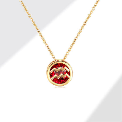 Collana segni zodiacali corta