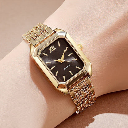Orologio quadrato al quarzo da donna