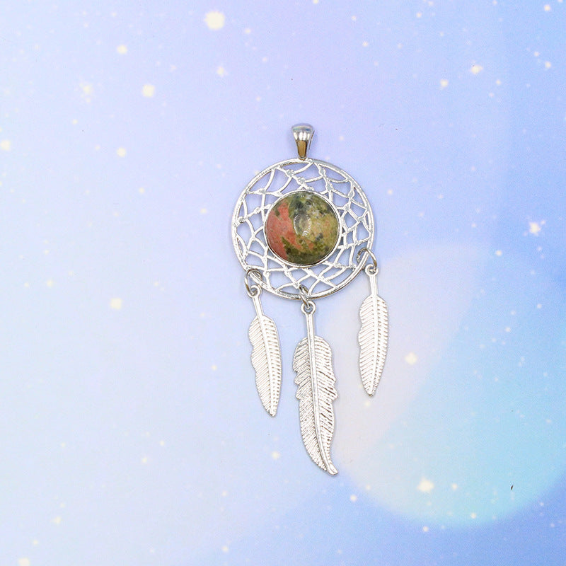 Collana acchiappasogni agata