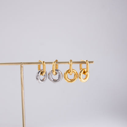 Orecchini Clip Titanio