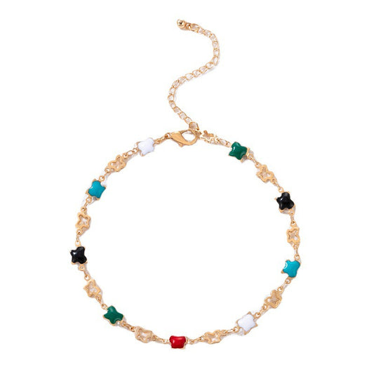 Cavigliera Farfalla floreale