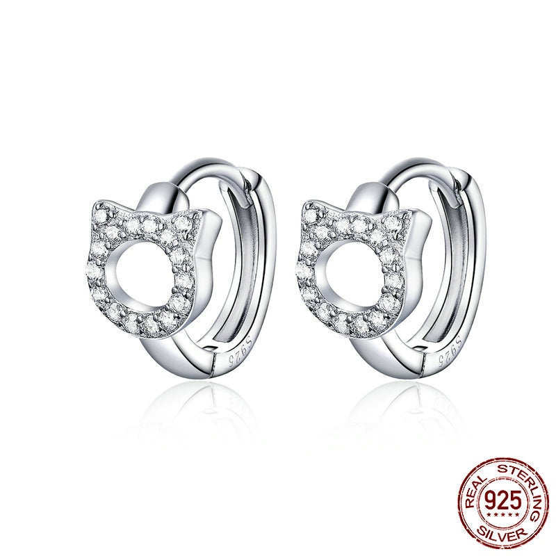 Orecchini cerchio argento 925