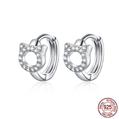 Orecchini cerchio argento 925