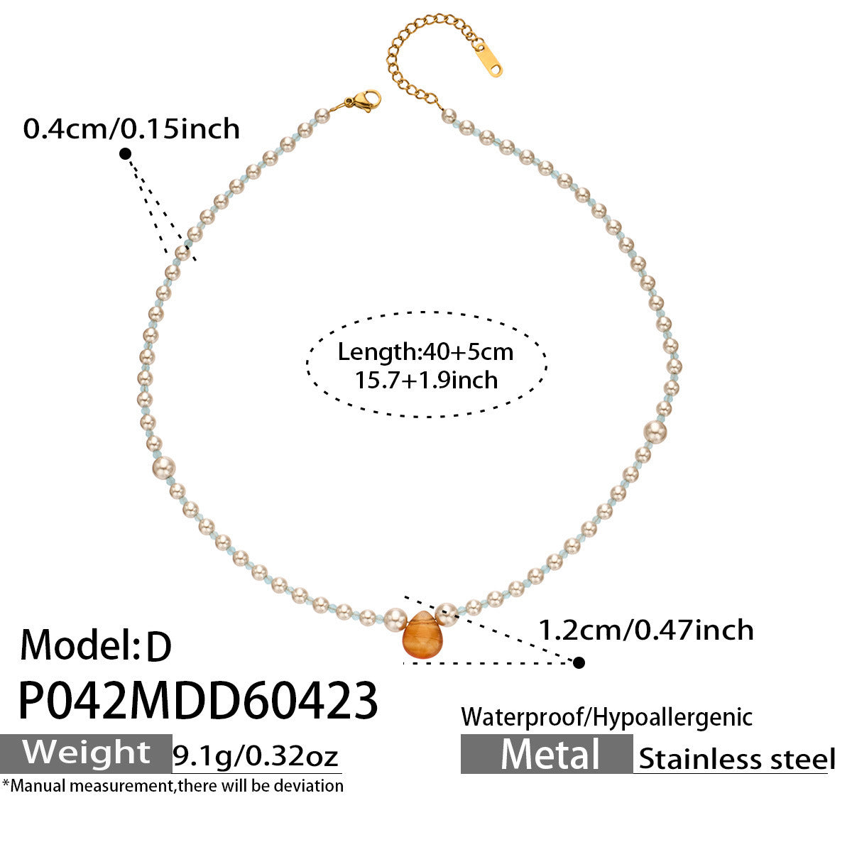 Collana alla clavicola